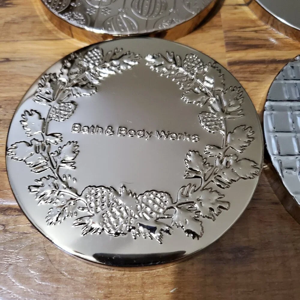 Bath & Body Works 3-Wick Candle Lids 17 Decorative Lids